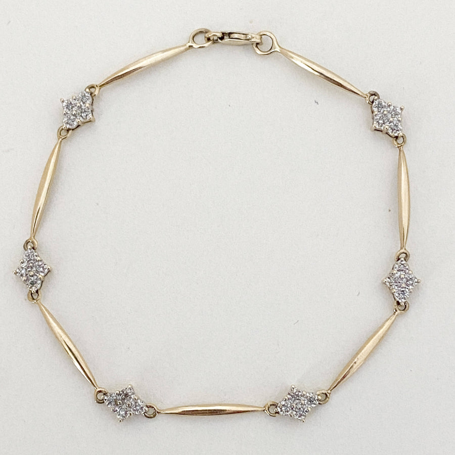 Vintage Diamond Bracelet