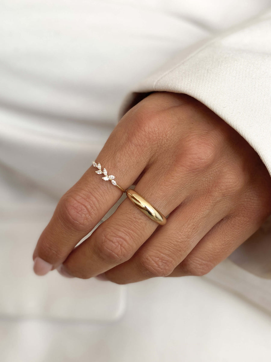 CZ Twiggy Ring