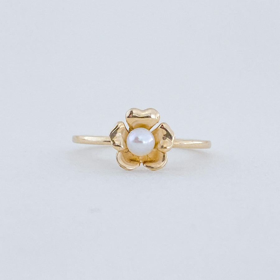 Pearl Flower Ring