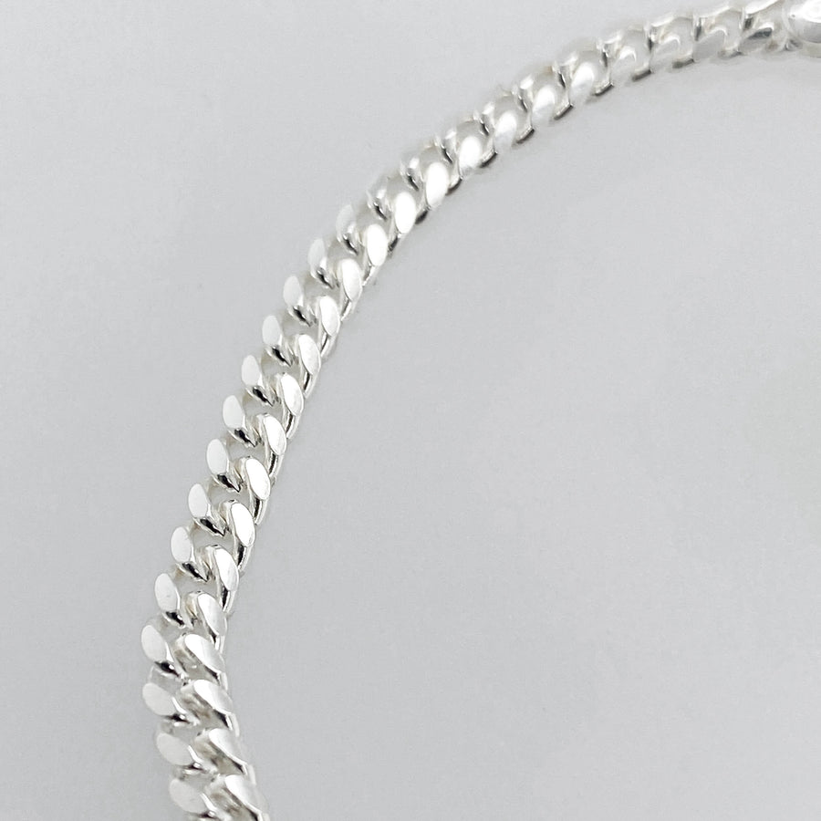 Silver Gourmette Bracelet