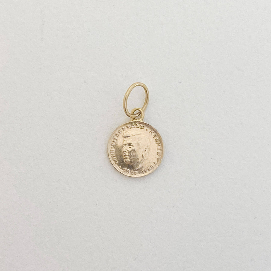 Vintage JFK Coin Pendant - Forever Mine Collectables