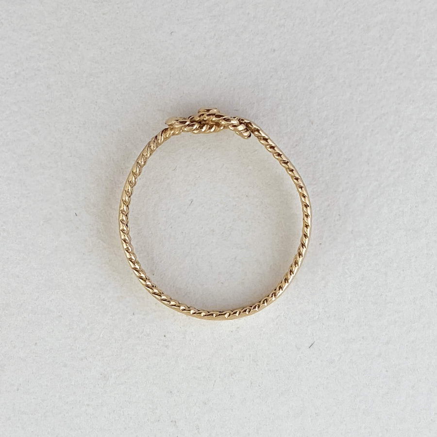 Vintage Rope Knot Ring - Forever Mine Collectables
