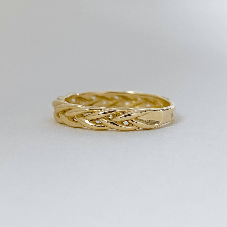 Slim Braid Pinky Ring - Forever Mine Collectables