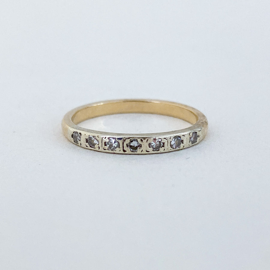 Vintage Diamond Slim Ring - Forever Mine Collectables